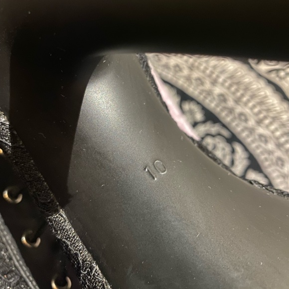 Size 10 Pleaser Lace Up Heels - Picture 2 of 5